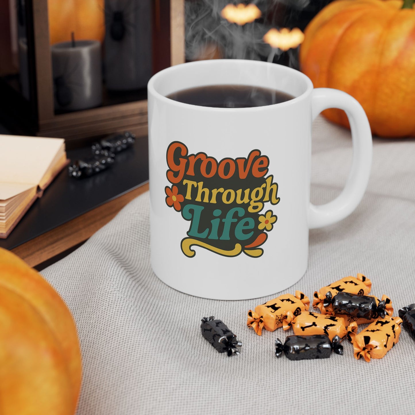 Motivational Coffee Mug Positive Quote Cup, Funny Inspirational Gift for Friends