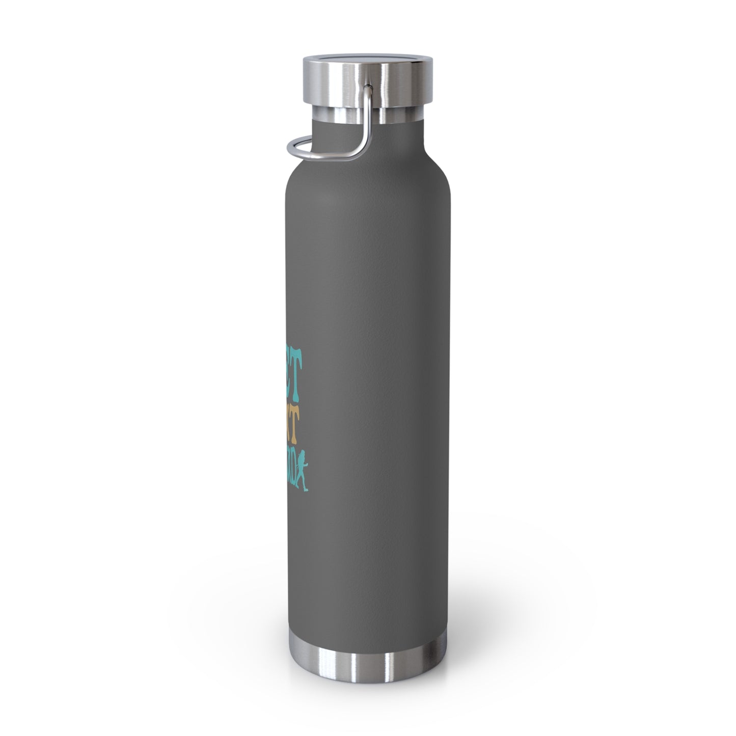 Meet Me at the Trailhead Copper Bottle Hiking Gift 22oz Vacuum Insulated Flask Adventure Gear Outdoor Lover Travel Water Bottle