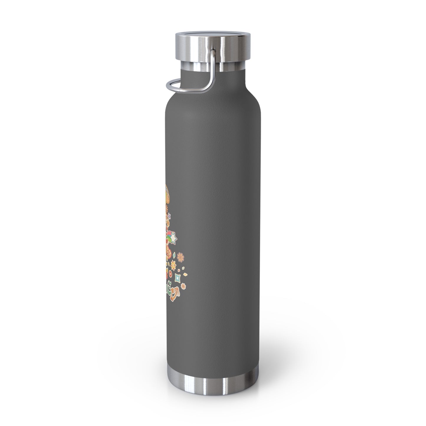 Adventure Awaits Water Bottle | 22oz Copper Vacuum Bottle, Live Life Simple Hiking & Outdoor Gift