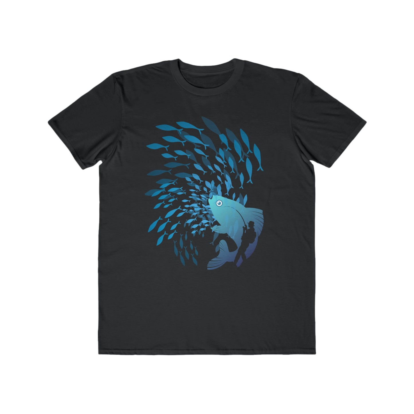 Ocean Vibes Mens Lightweight Tee Casual Beach Shirt Summer Outfit Gift for Fishermen and Nature Lovers Coastal Style T Shirt