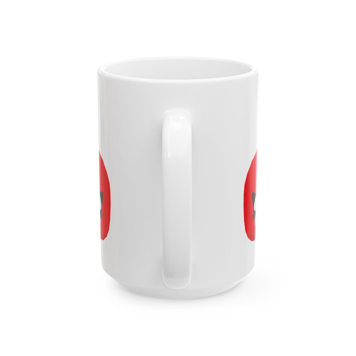 Cute Cat Love Ceramic Mug - Gift for Cat Lovers, Pet Owners, Coffee Enthusiasts, Valentine's Day, Birthday