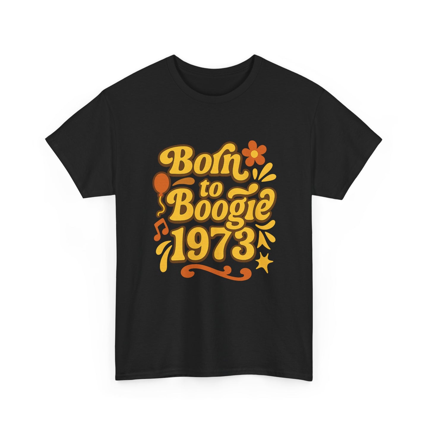 Retro Vibe T-Shirt Born to Vibe 1973 Cotton Tee, Unisex Vintage Shirt, 70s Style Top, Birthday Gift, Casual Everyday Apparel