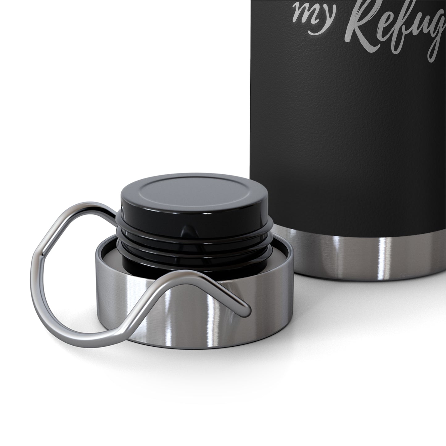 The Wild Is My Refuge – 22oz Insulated Water Bottle | Adventure Gift for Nature Love