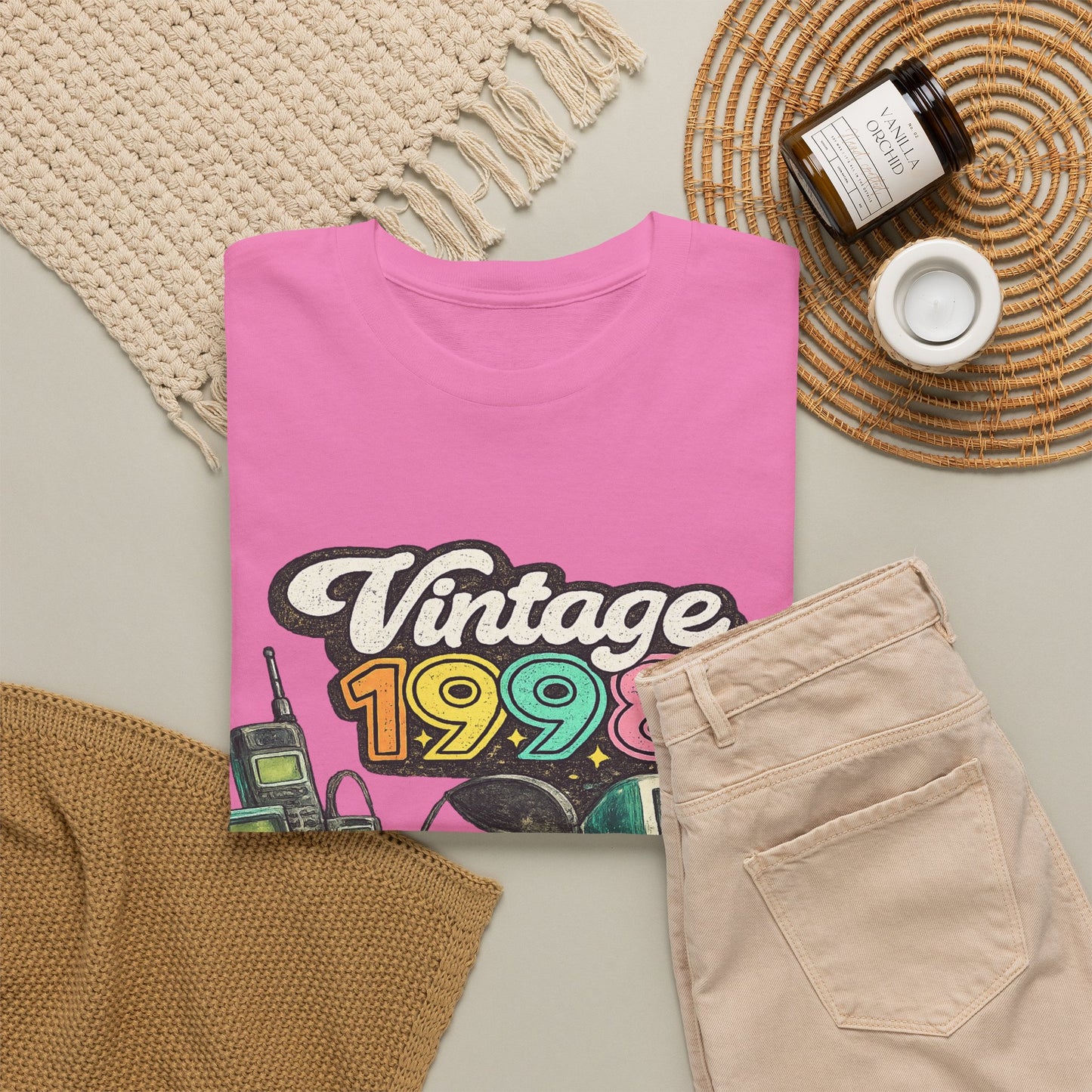 Vintage 1998 Retro T-Shirt | 1998 Birth Year Shirt | Retro 90s Graphic Tee