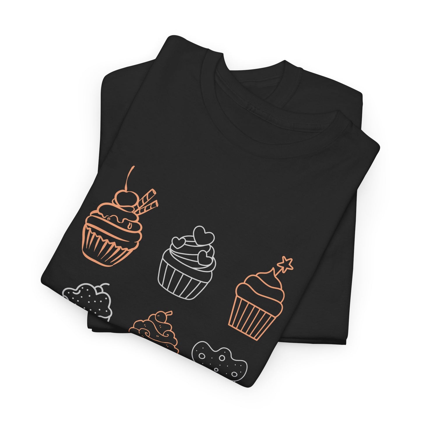 Cute Cupcake T-Shirt – Sweet Treat Graphic Tee, Dessert Lover Shirt, Baking Gift, Birthday Celebration Outfit