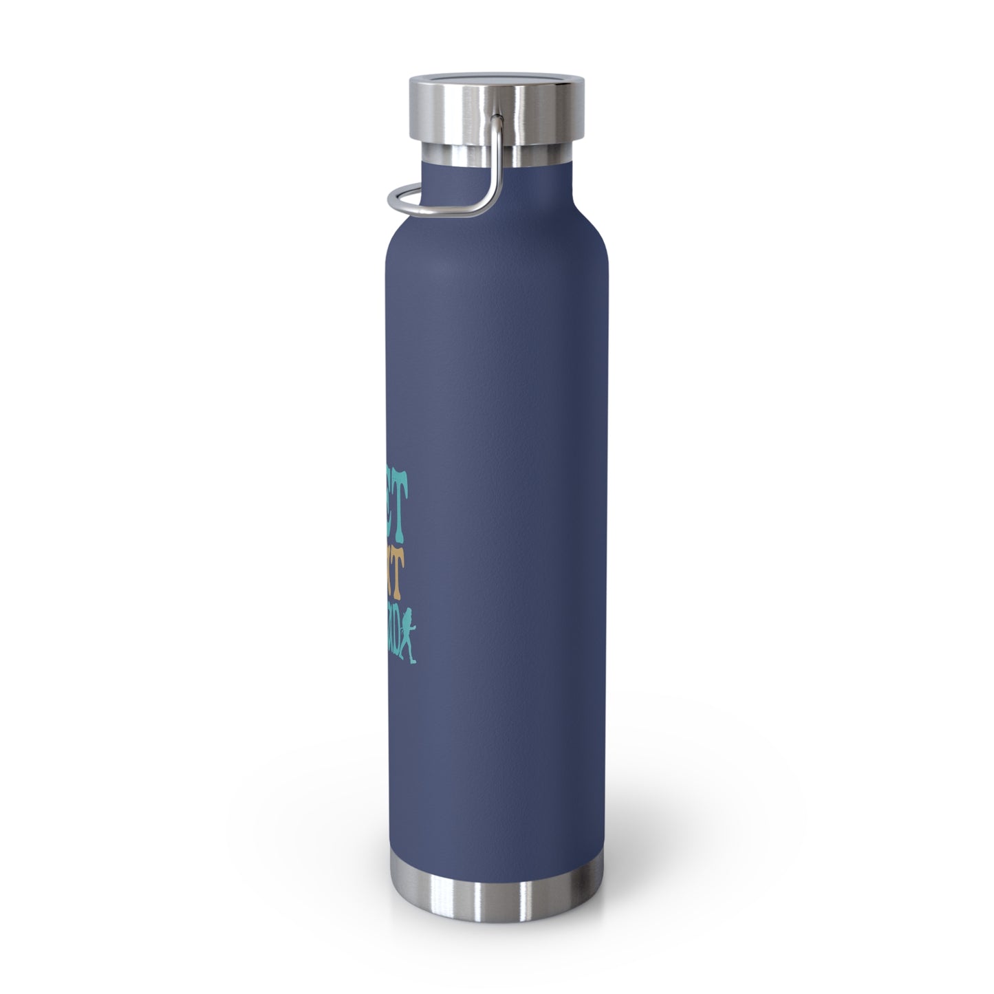 Meet Me at the Trailhead Copper Bottle Hiking Gift 22oz Vacuum Insulated Flask Adventure Gear Outdoor Lover Travel Water Bottle