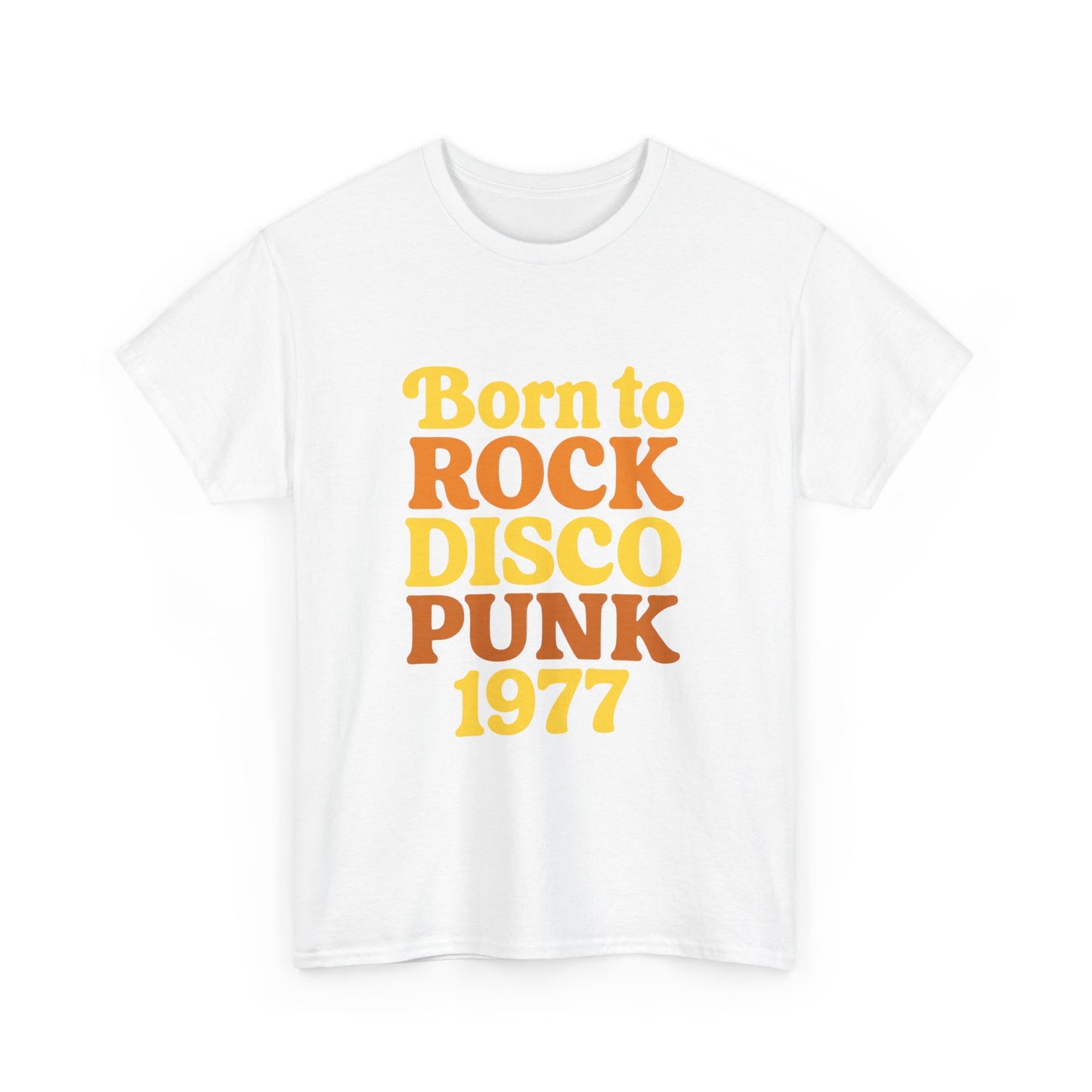 Retro Vibe T-Shirt Born to Vibe 1977 Cotton Tee, Unisex Vintage Shirt, 70s Style Top, Birthday Gift, Casual Everyday Apparel