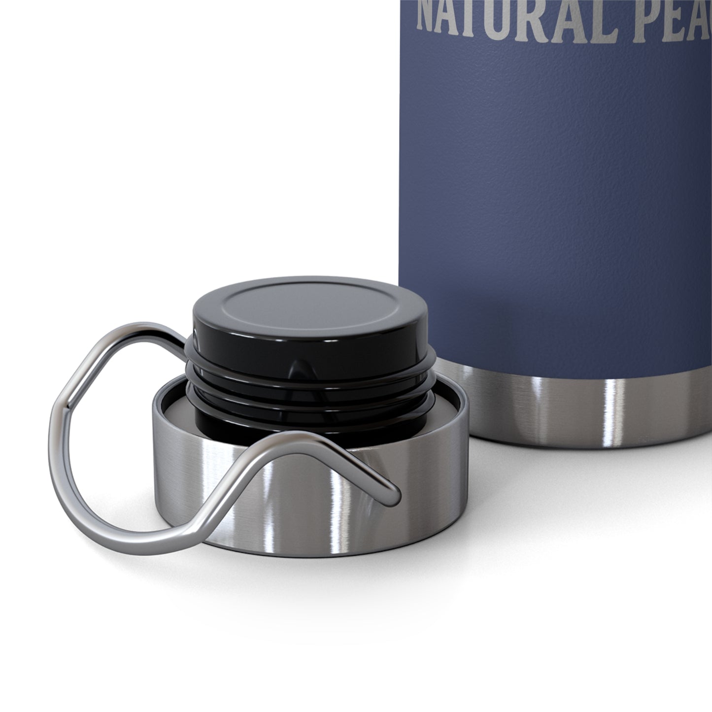 Wild Stillness, Natural Peace – 22oz Insulated Water Bottle | No-Sweat, Eco-Friendly Gift for Nature Lovers
