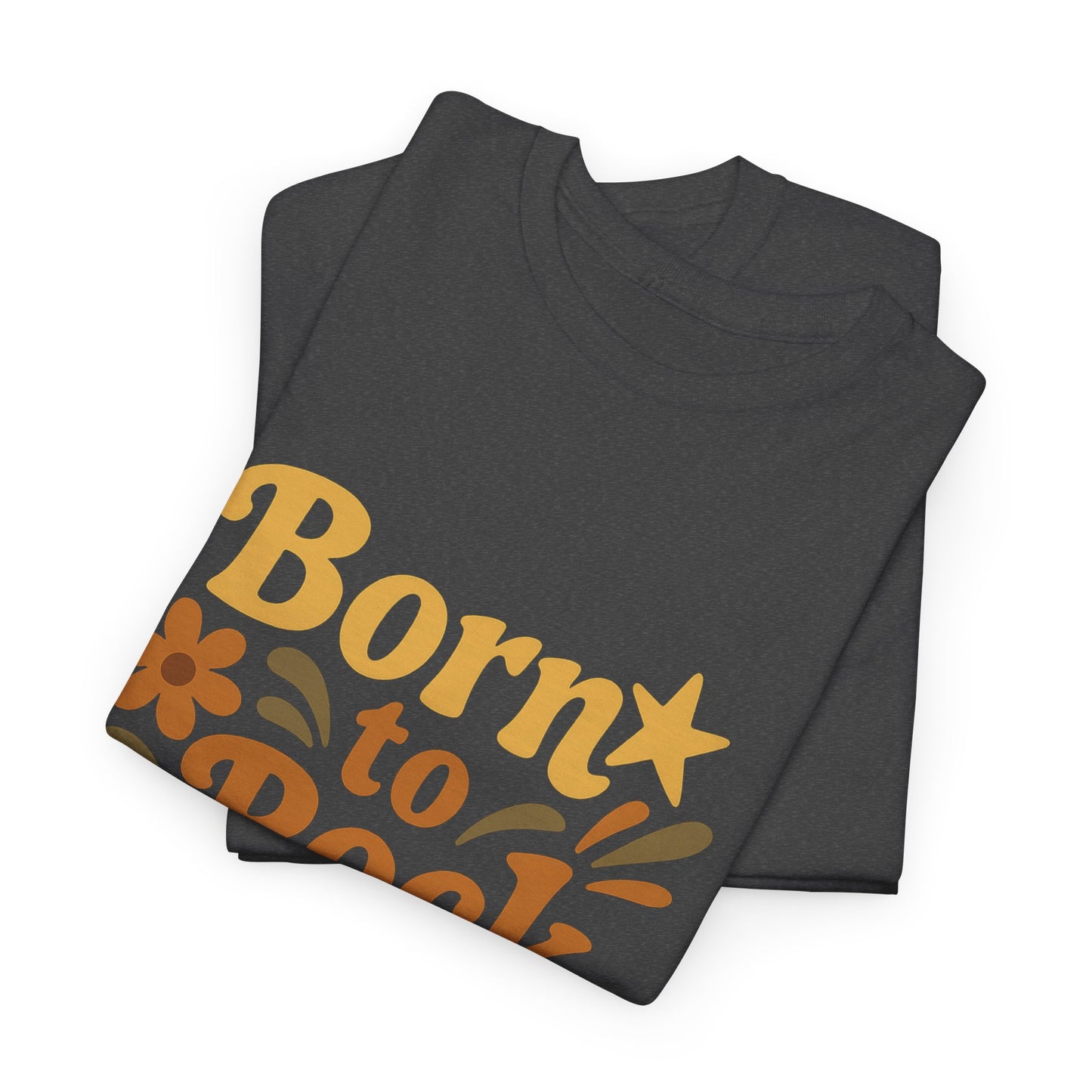 Retro Vibe T-Shirt Born to Vibe 1971 Cotton Tee, Unisex Vintage Shirt, 70s Style Top, Birthday Gift, Casual Everyday Apparel