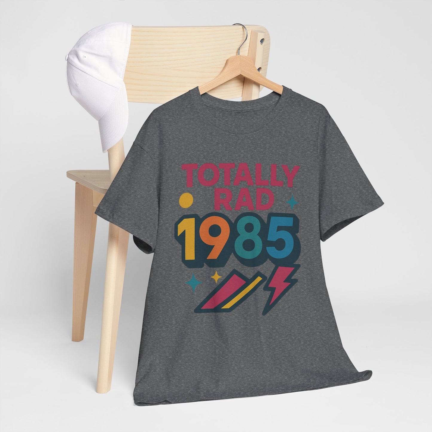 Retro Vibe 1985 T-Shirt Born to Vibe Cotton Tee, Vintage 80s Style Unisex Shirt, Birthday Gift, Casual Everyday Top
