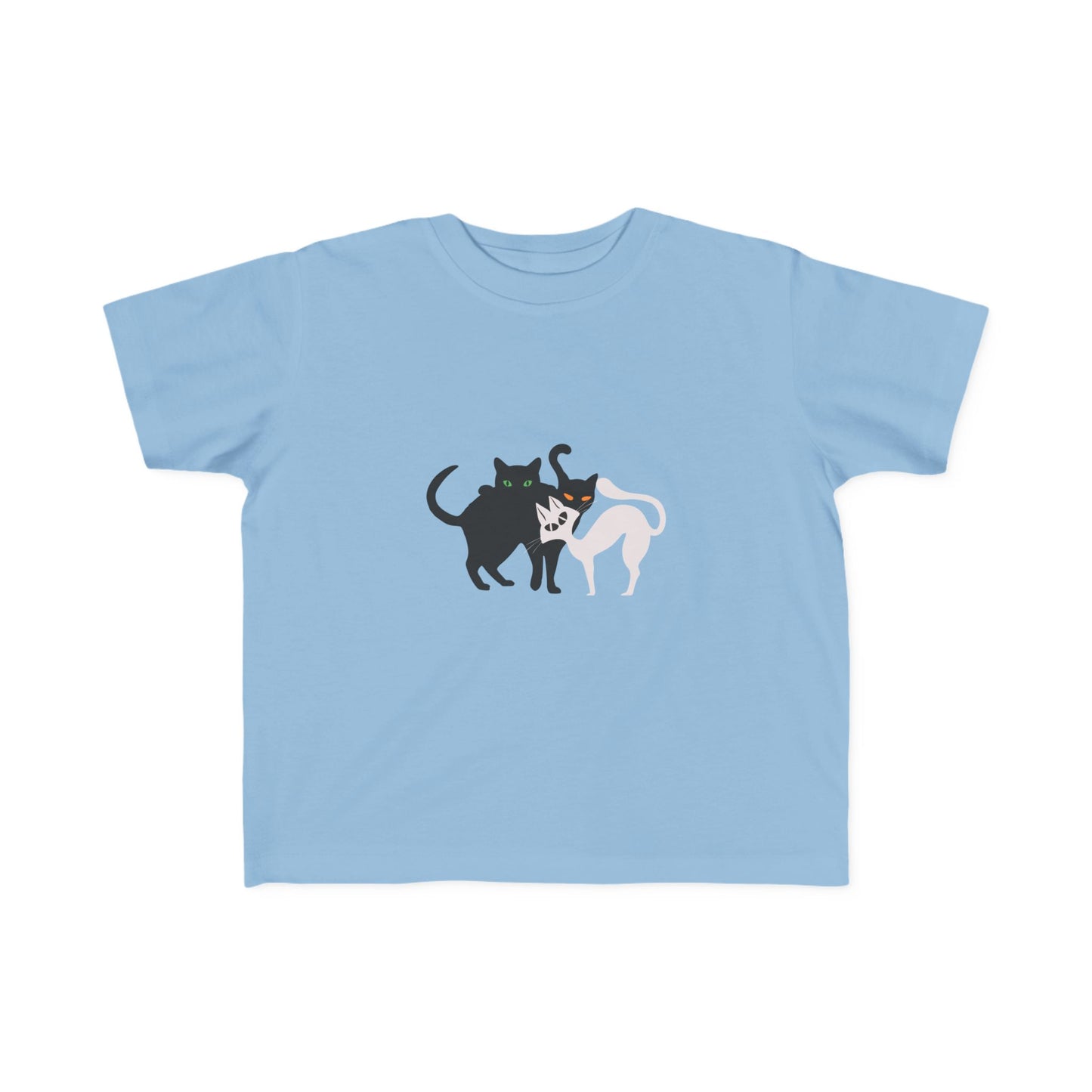 Playful Cat Toddler Tee, Cute Children’s Shirt, Kids' Fashion, Animal Lovers Gift, Birthday Present, Everyday Wear