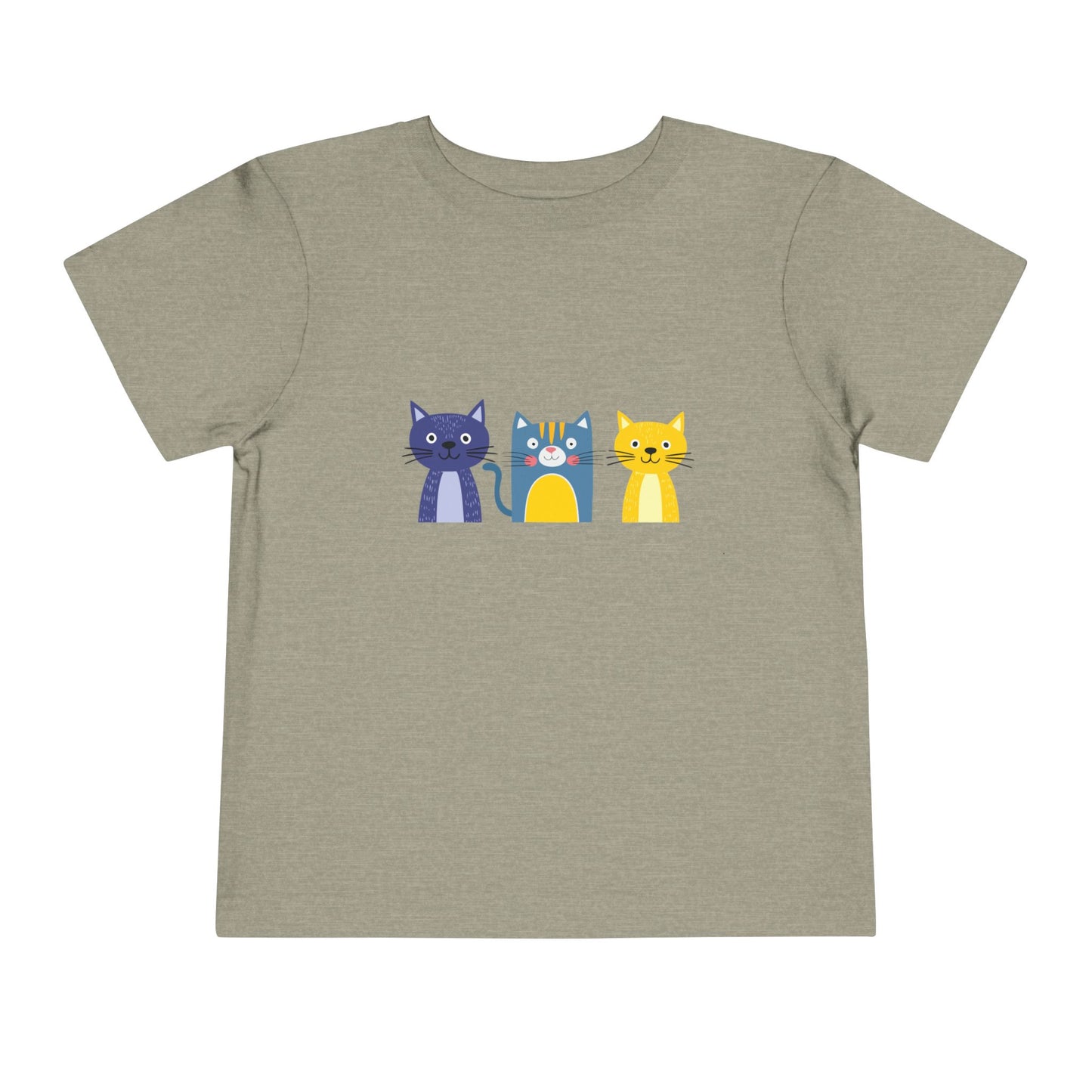 Cat Lover Toddler T-Shirt – Whimsical Kids’ Tee, Cute Playdate Outfit, Birthday Gift, Animal Lover Apparel