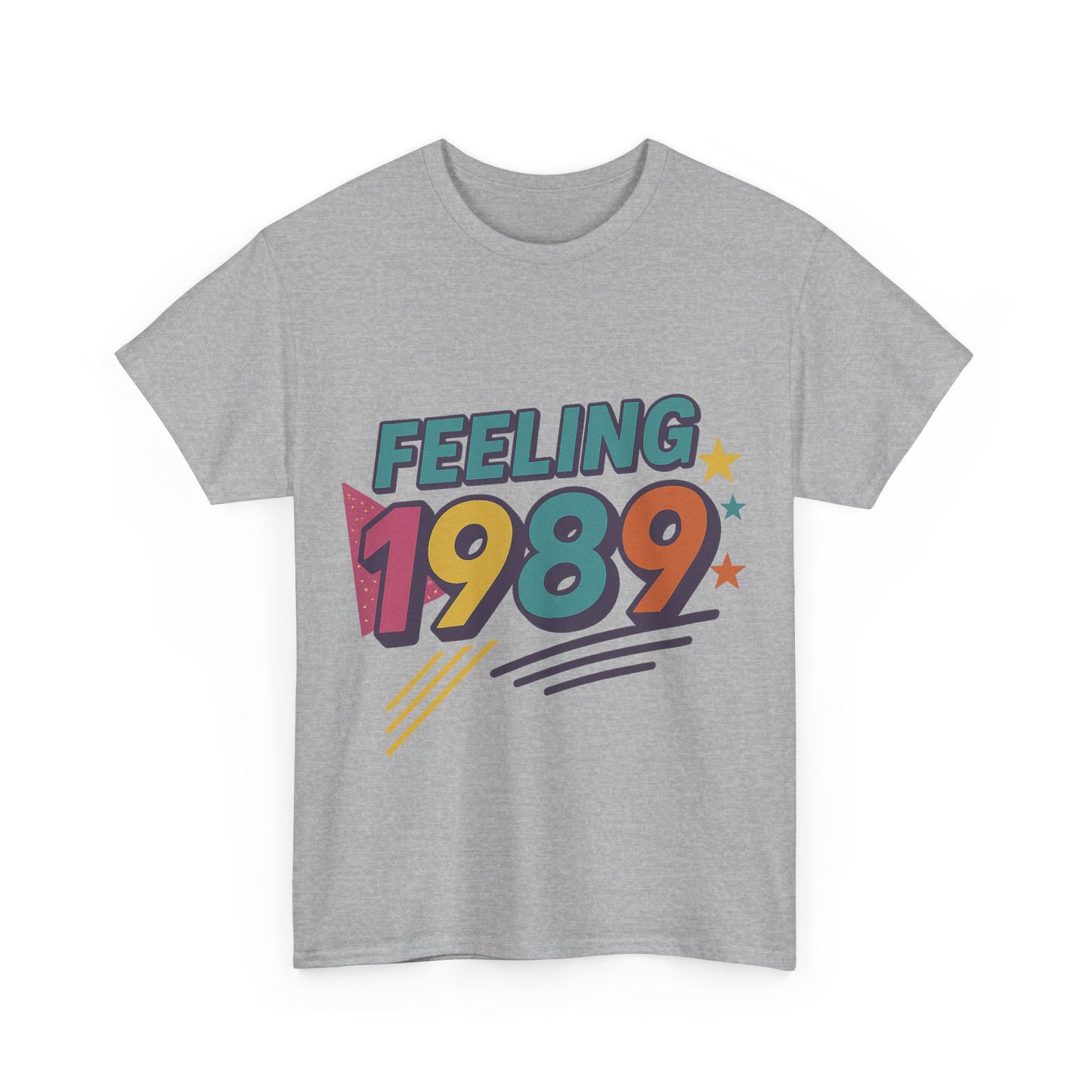 Retro Vibe 1989 T-Shirt Born to Vibe Cotton Tee, Vintage 80s Style Unisex Shirt, Birthday Gift, Casual Everyday Top