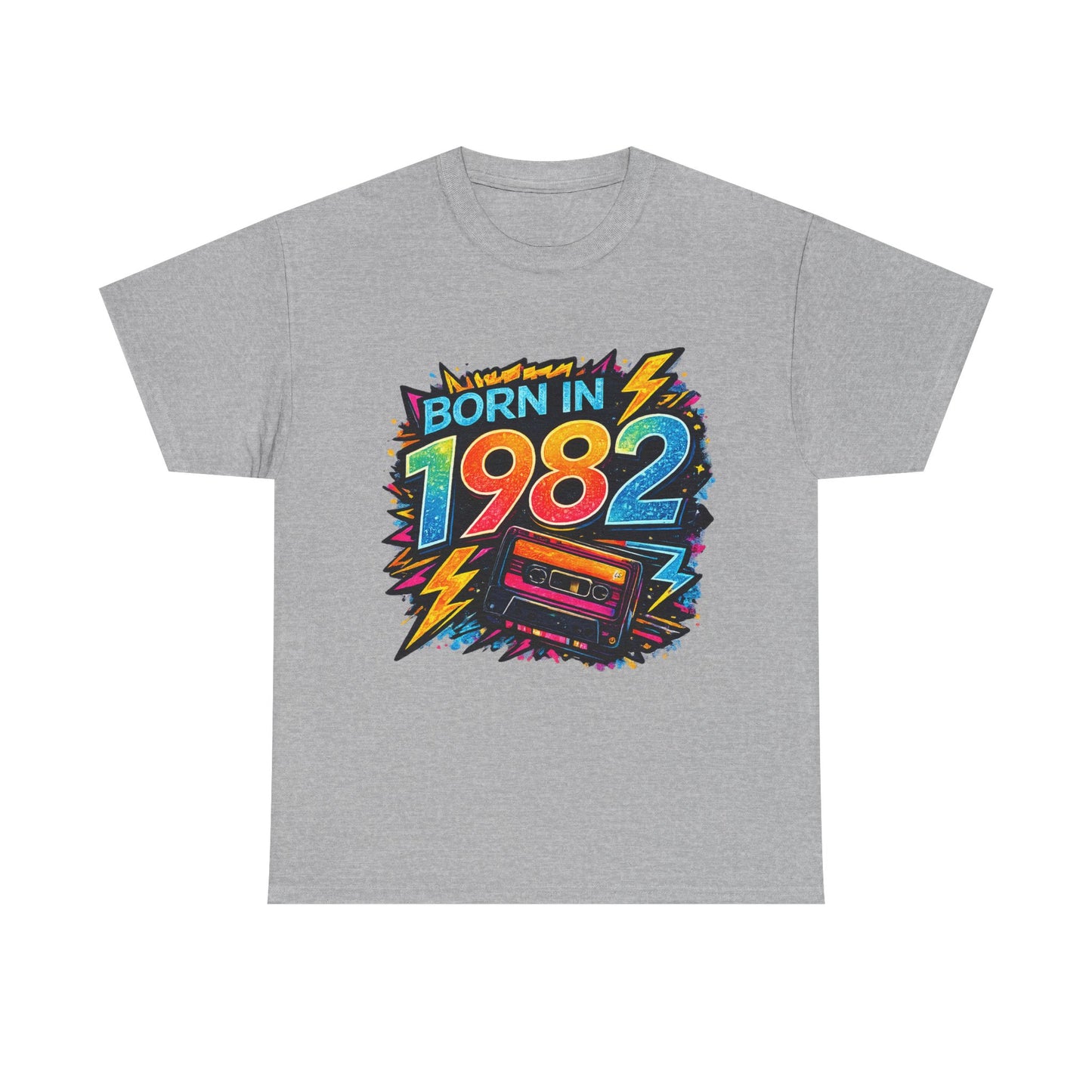 Vintage 1982 Retro T-Shirt | 1982 Birth Year Shirt | Retro 80s Graphic Tee
