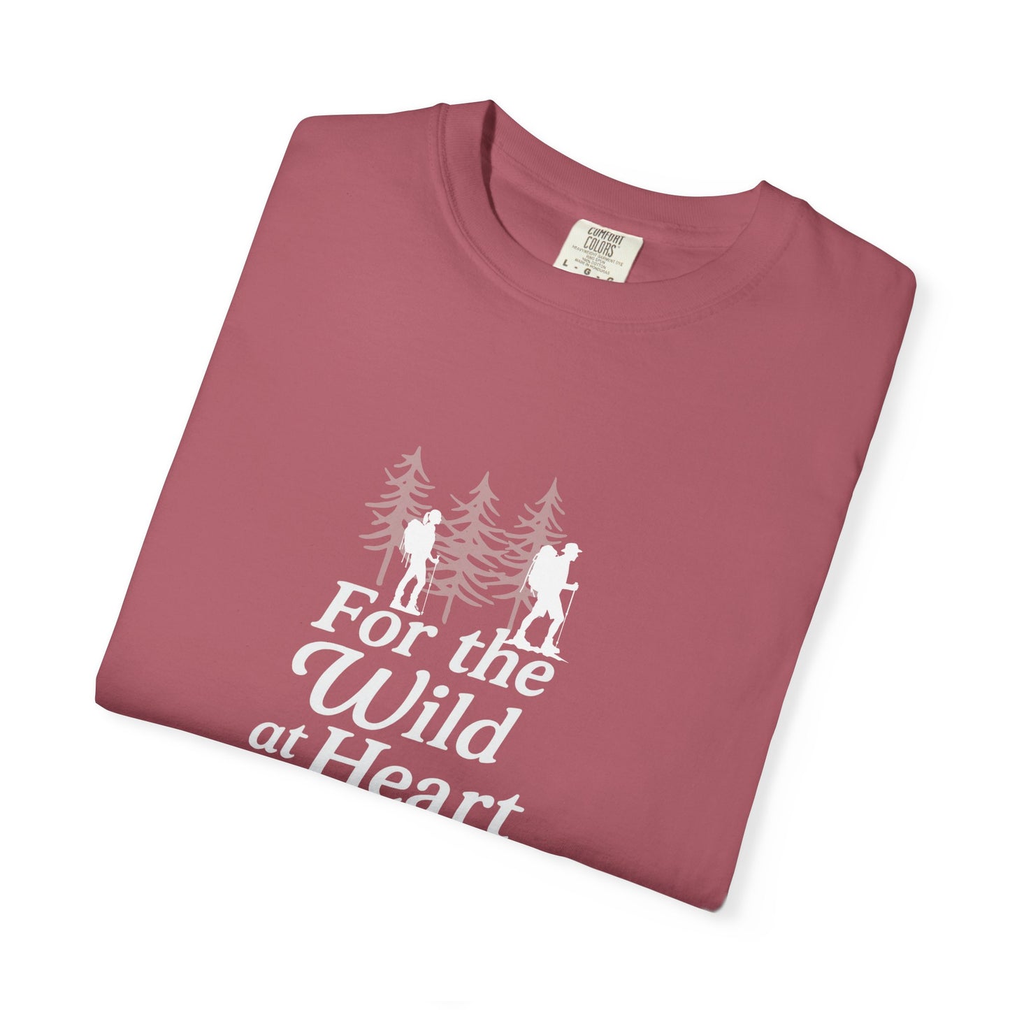 Nature Lover Unisex T-Shirt – Wild at Heart Outdoor Tee, Eco-Friendly Camping Shirt, Adventure & Nature Vibes Gift