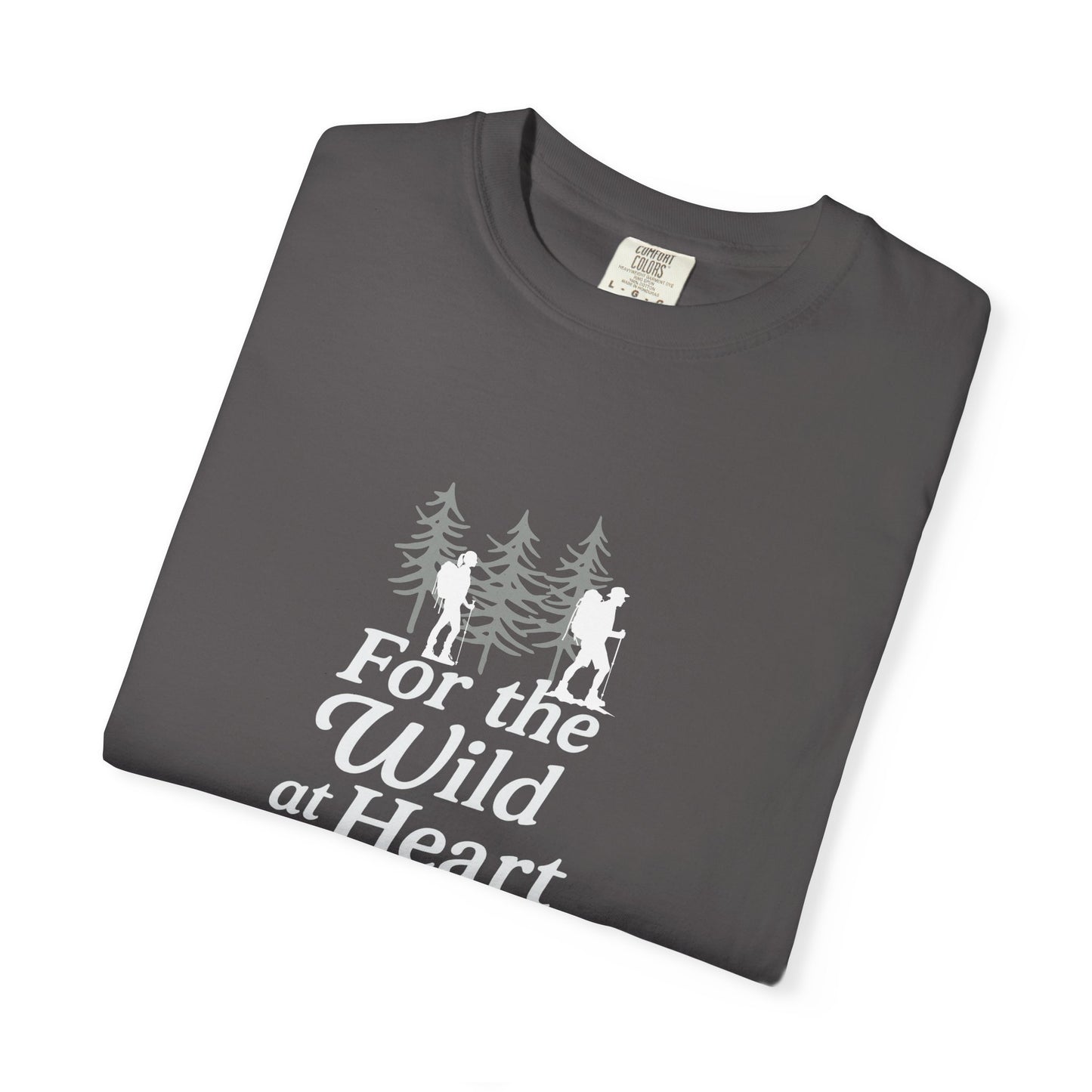 Nature Lover Unisex T-Shirt – Wild at Heart Outdoor Tee, Eco-Friendly Camping Shirt, Adventure & Nature Vibes Gift