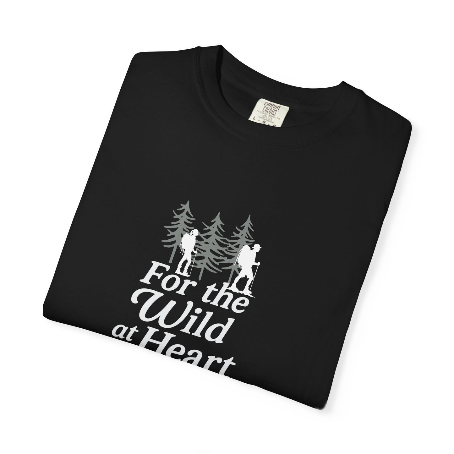 Nature Lover Unisex T-Shirt – Wild at Heart Outdoor Tee, Eco-Friendly Camping Shirt, Adventure & Nature Vibes Gift