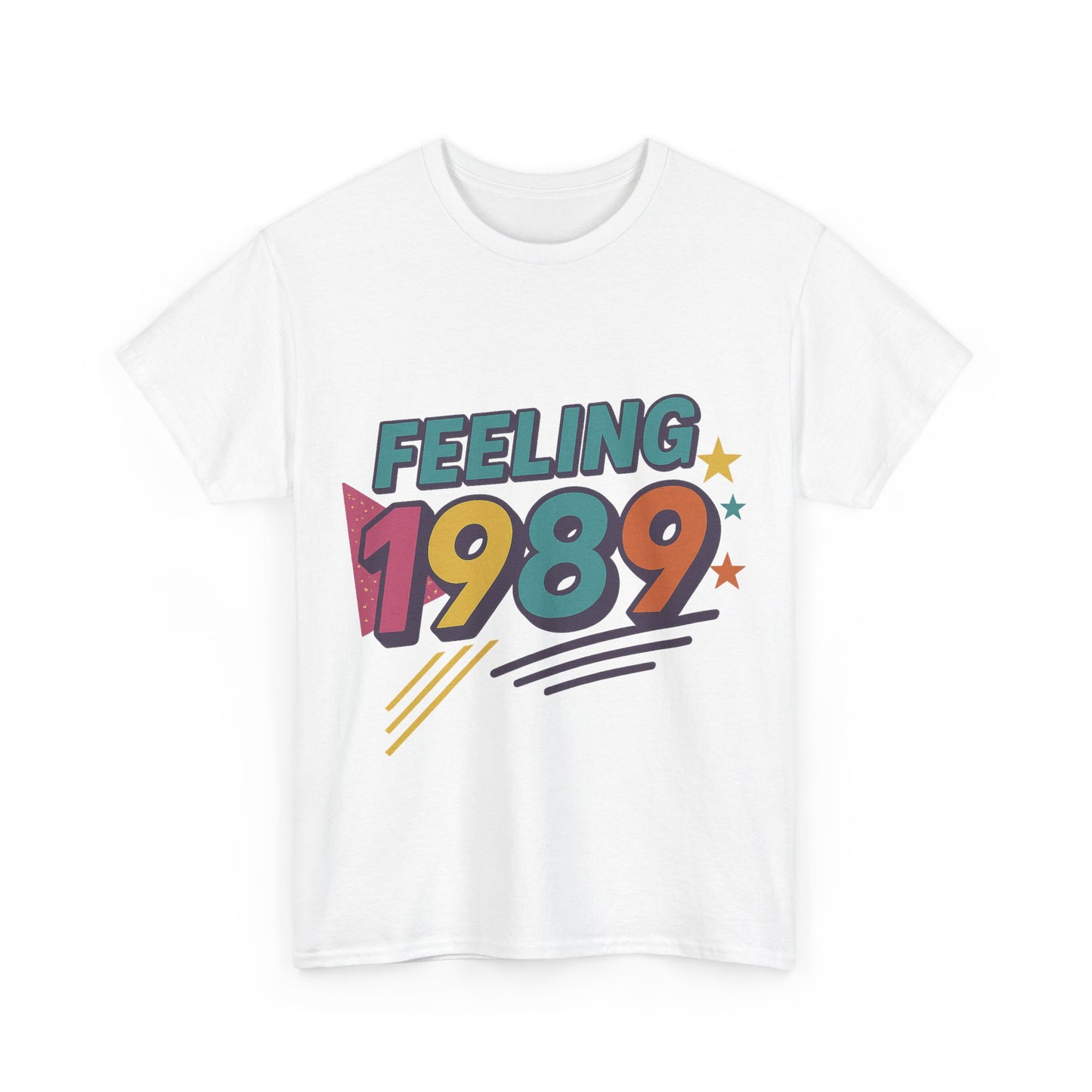 Retro Vibe 1989 T-Shirt Born to Vibe Cotton Tee, Vintage 80s Style Unisex Shirt, Birthday Gift, Casual Everyday Top