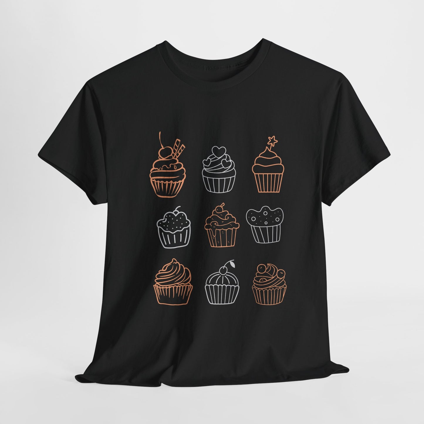 Cute Cupcake T-Shirt – Sweet Treat Graphic Tee, Dessert Lover Shirt, Baking Gift, Birthday Celebration Outfit
