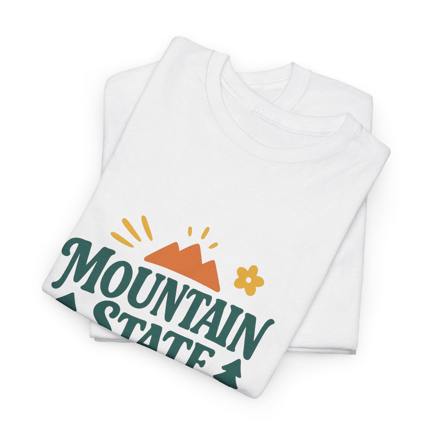 Mountain State of Mind Tee, Adventure T-Shirt, Nature Lover Gift, Trendy Cotton Shirt, Outdoor Enthusiast Apparel, Summer Outfit