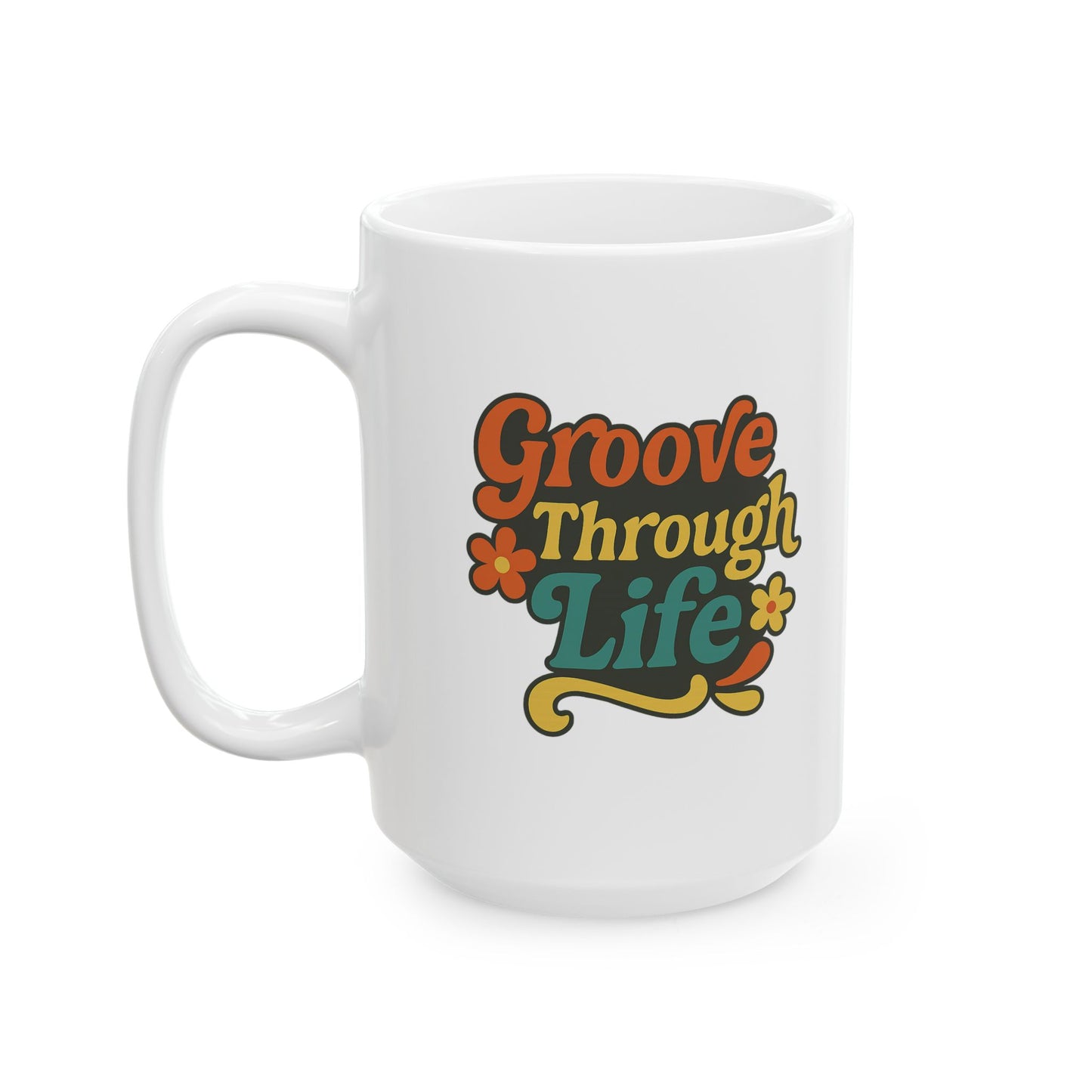 Motivational Coffee Mug Positive Quote Cup, Funny Inspirational Gift for Friends