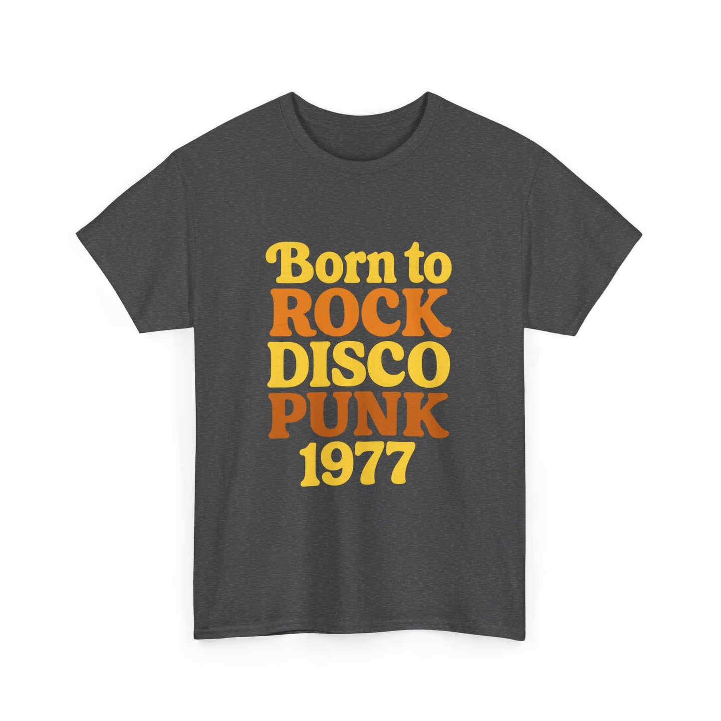 Retro Vibe T-Shirt Born to Vibe 1977 Cotton Tee, Unisex Vintage Shirt, 70s Style Top, Birthday Gift, Casual Everyday Apparel