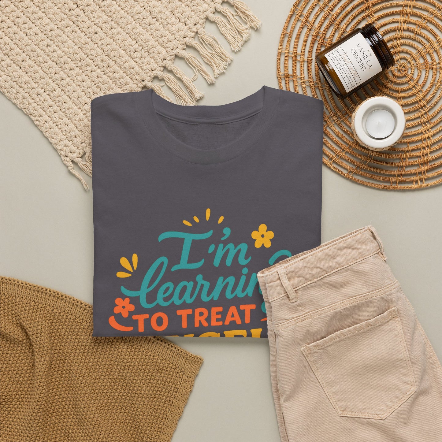 Self Care Message Tee Kindness Shirt Motivational T Shirt Gift for Friends Affirmation Apparel Comfortable Casual Outfit