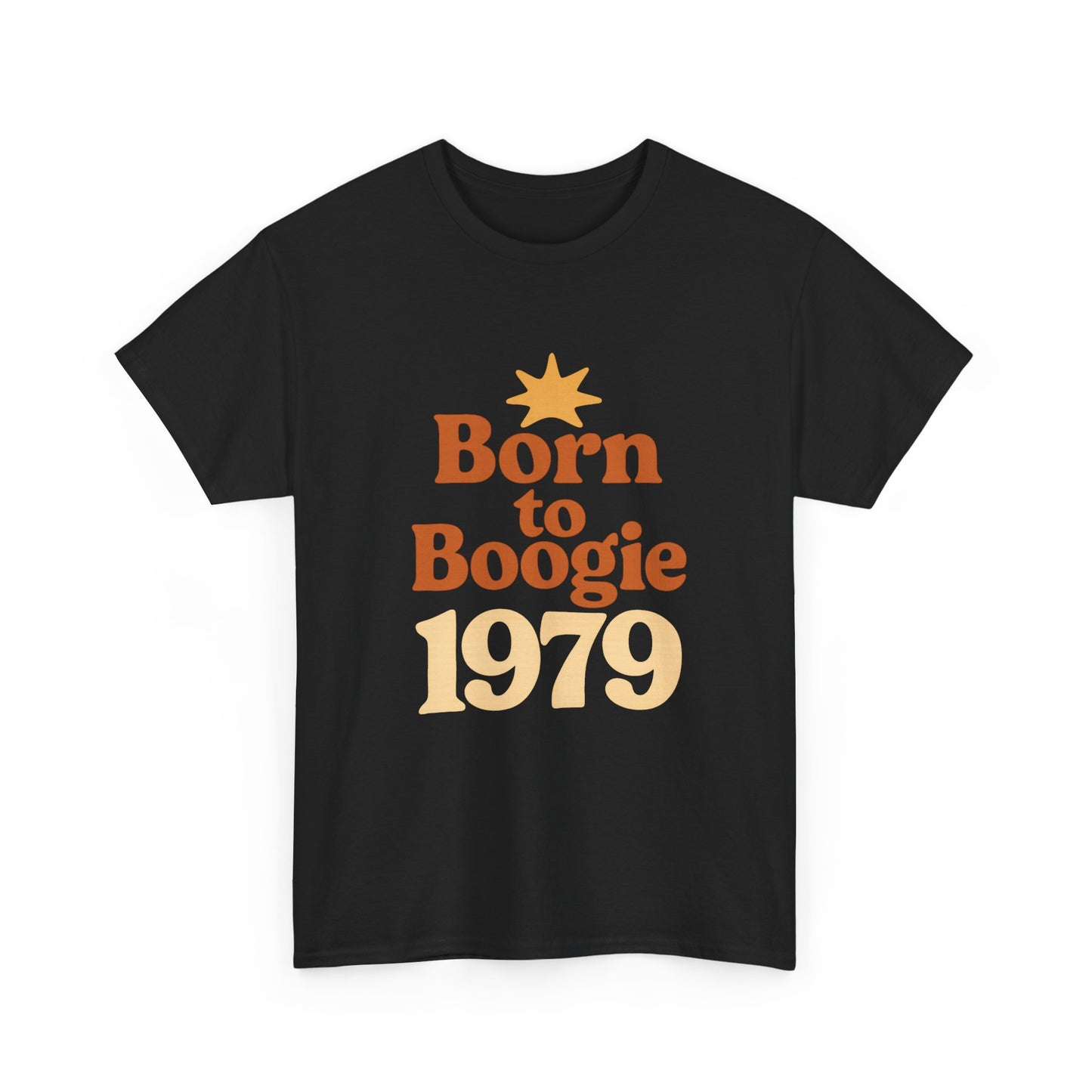 Retro Vibe T-Shirt Born to Vibe 1979 Cotton Tee, Unisex Vintage Shirt, 70s Style Top, Birthday Gift, Casual Everyday Apparel