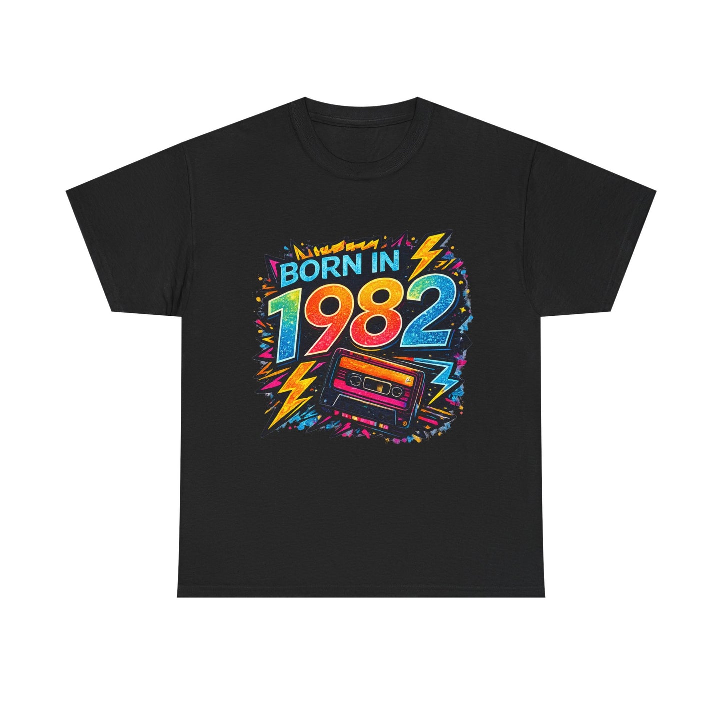 Vintage 1982 Retro T-Shirt | 1982 Birth Year Shirt | Retro 80s Graphic Tee