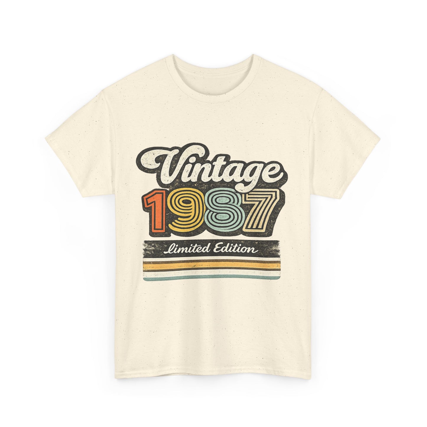 Vintage 1987 Retro T-Shirt | 1987 Birth Year Shirt | Retro 80s Graphic Tee