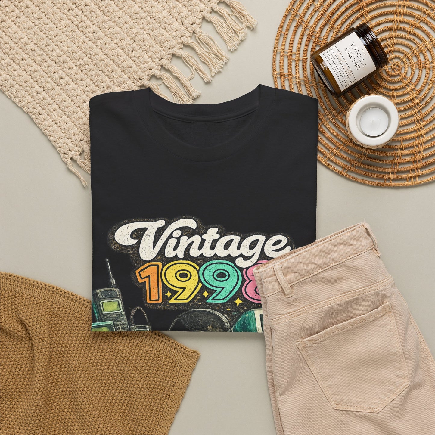 Vintage 1998 Retro T-Shirt | 1998 Birth Year Shirt | Retro 90s Graphic Tee