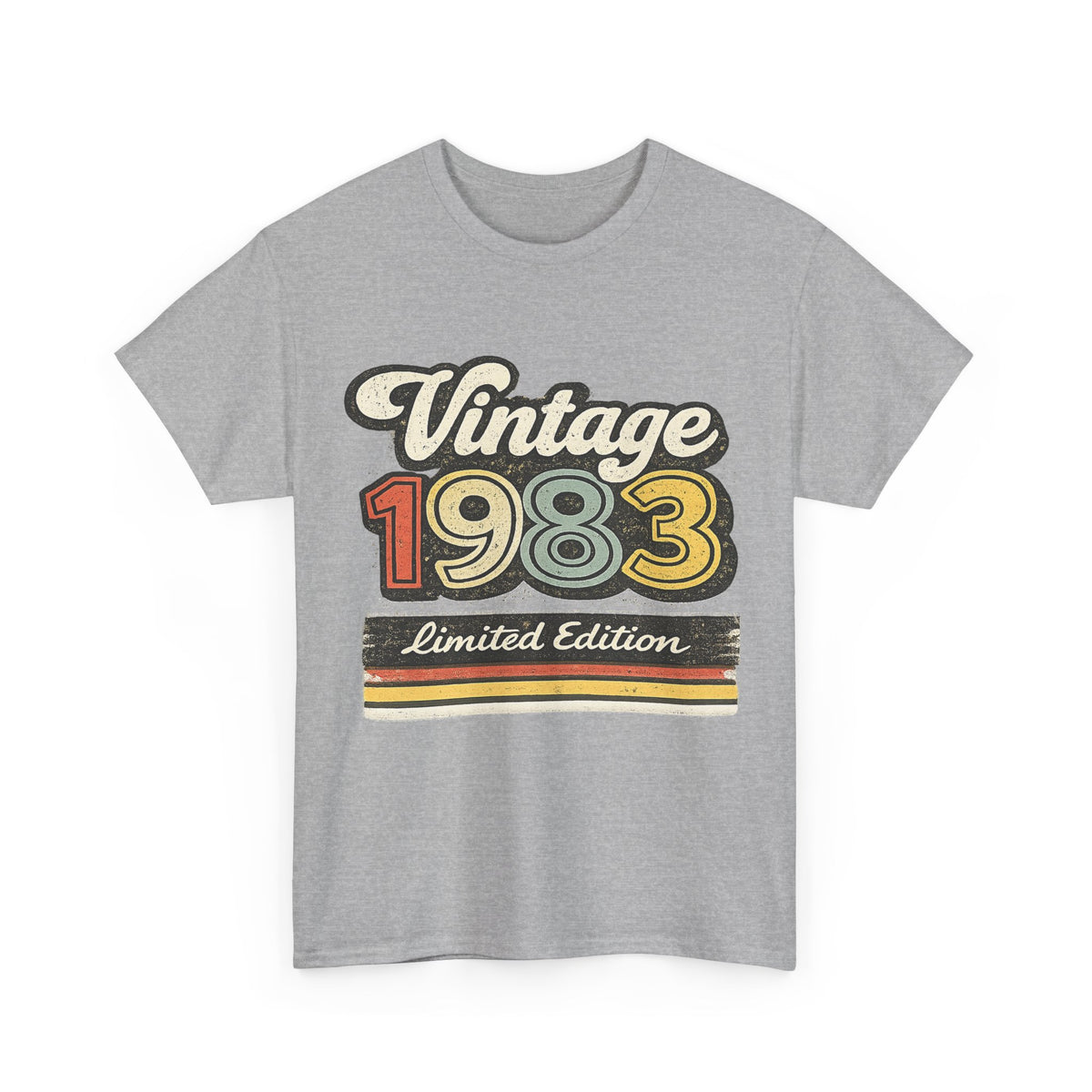 Vintage 1983 Retro T-Shirt | 1983 Birth Year Shirt | Retro 80s Graphic Tee
