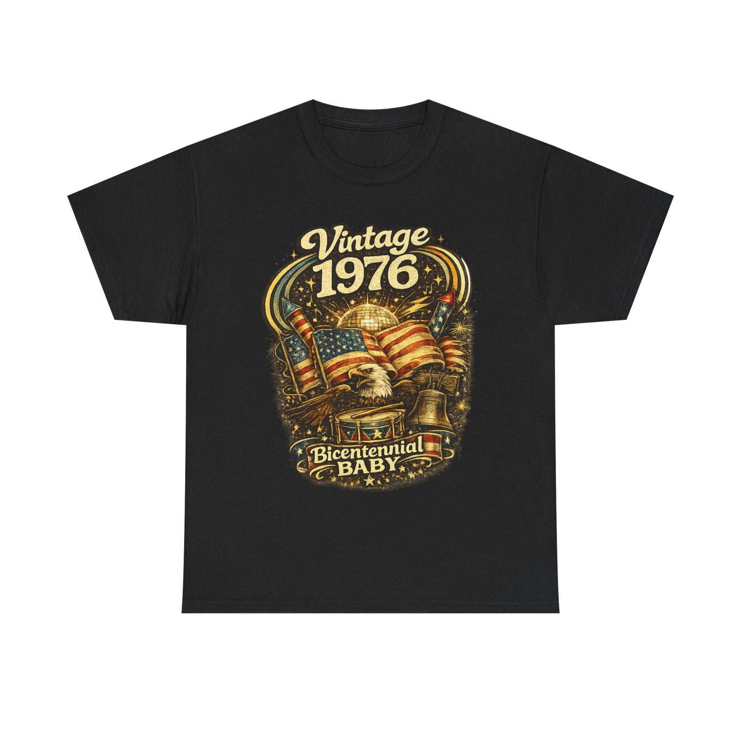 Vintage 1976 Retro T-Shirt | 1976 Birth Year Shirt | Retro 70s Graphic Tee