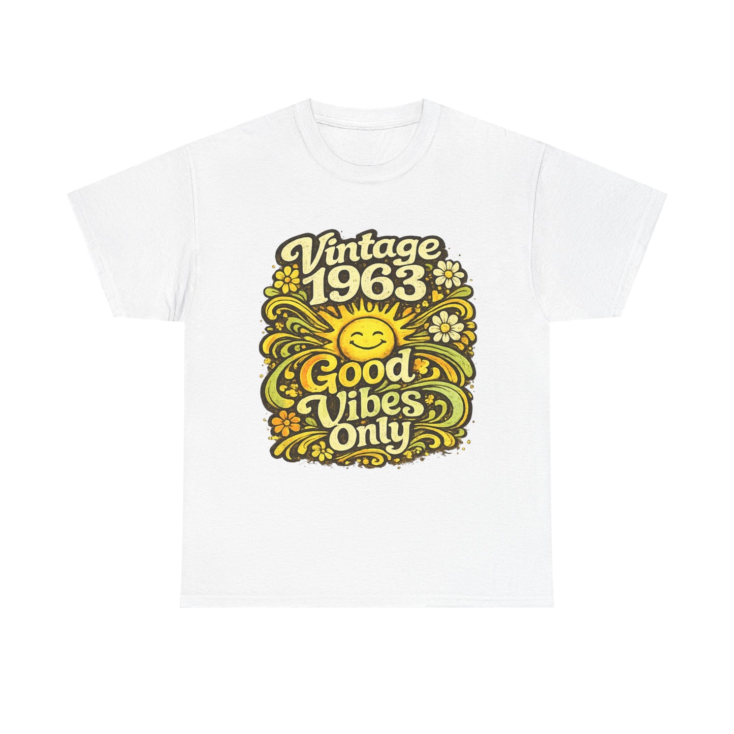 1963 Vintage Shirt | Retro 60s Birth Year Tee | Classic 1963 Birthday Gift