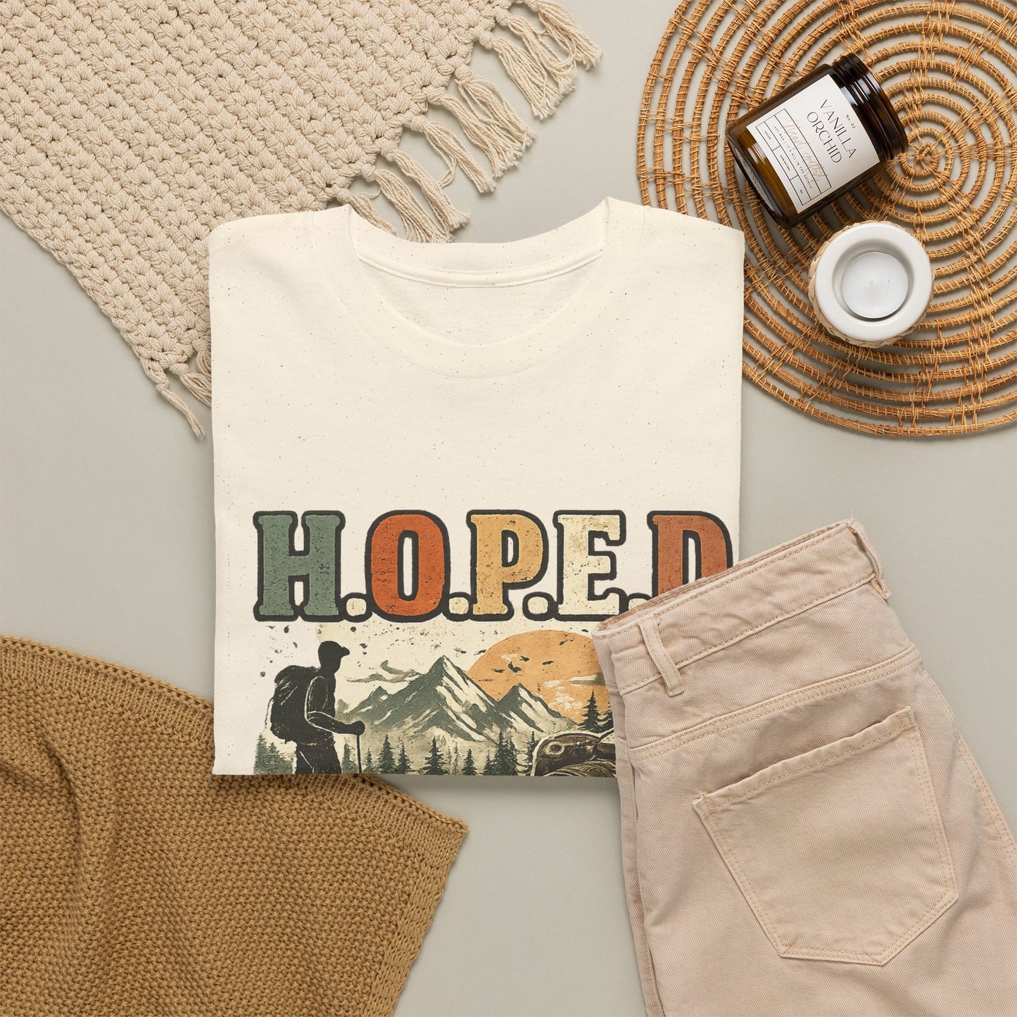 H.O.P.E.D Hiking Shirt | Hiking Obsessive Photography Exploration Disorder Tee | Hiker & Outdoor Photographer Gift