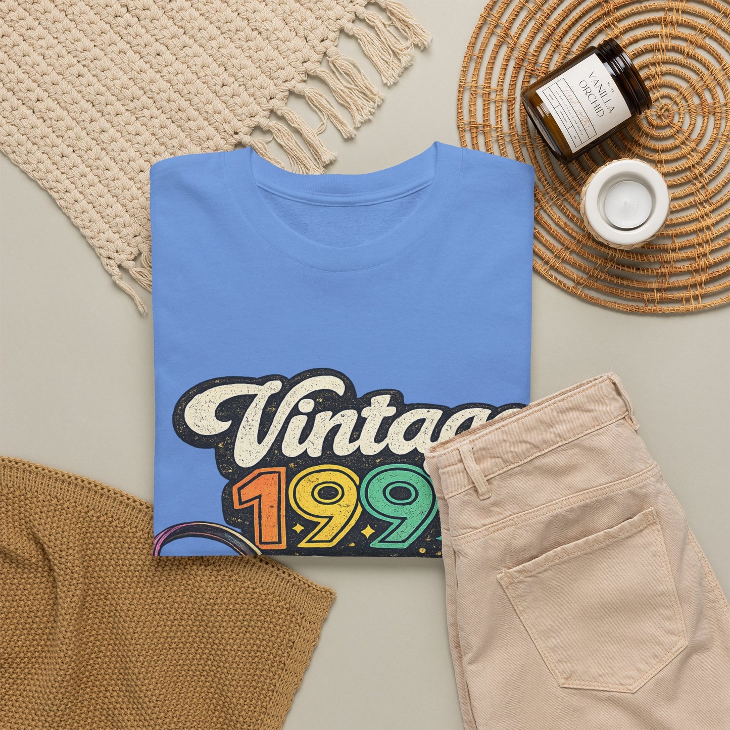 Made in 1991 Totally Rad T-Shirt | Retro 90s Birth Year Shirt | 1991 Birthday Gift Tee