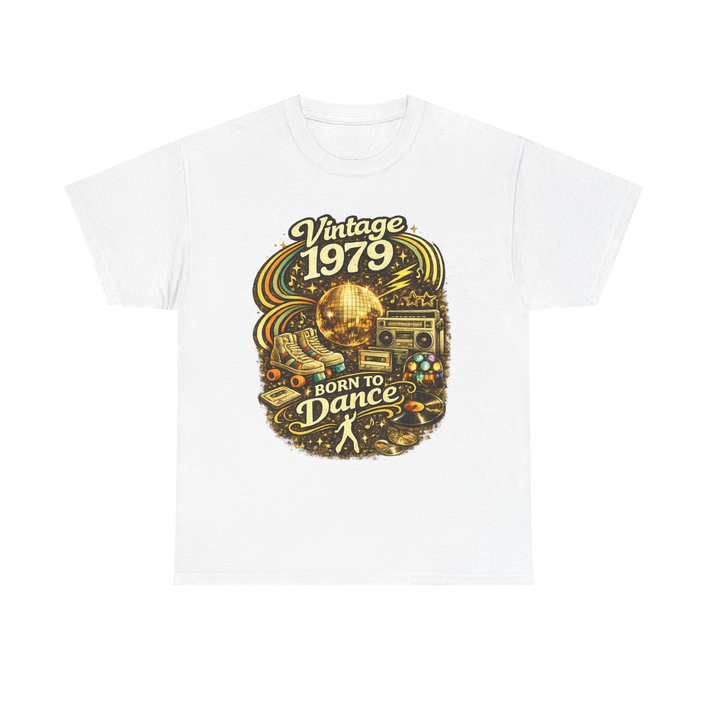 Vintage 1979 Retro T-Shirt | 1979 Birth Year Shirt | Retro 70s Graphic Tee