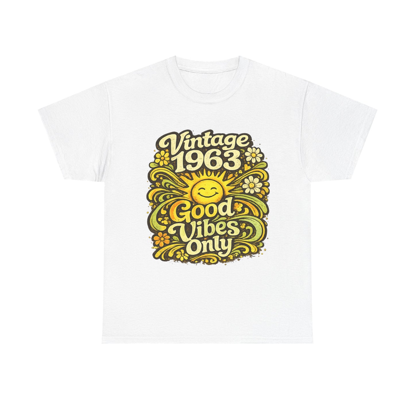 1963 Vintage Shirt | Retro 60s Birth Year Tee | Classic 1963 Birthday Gift