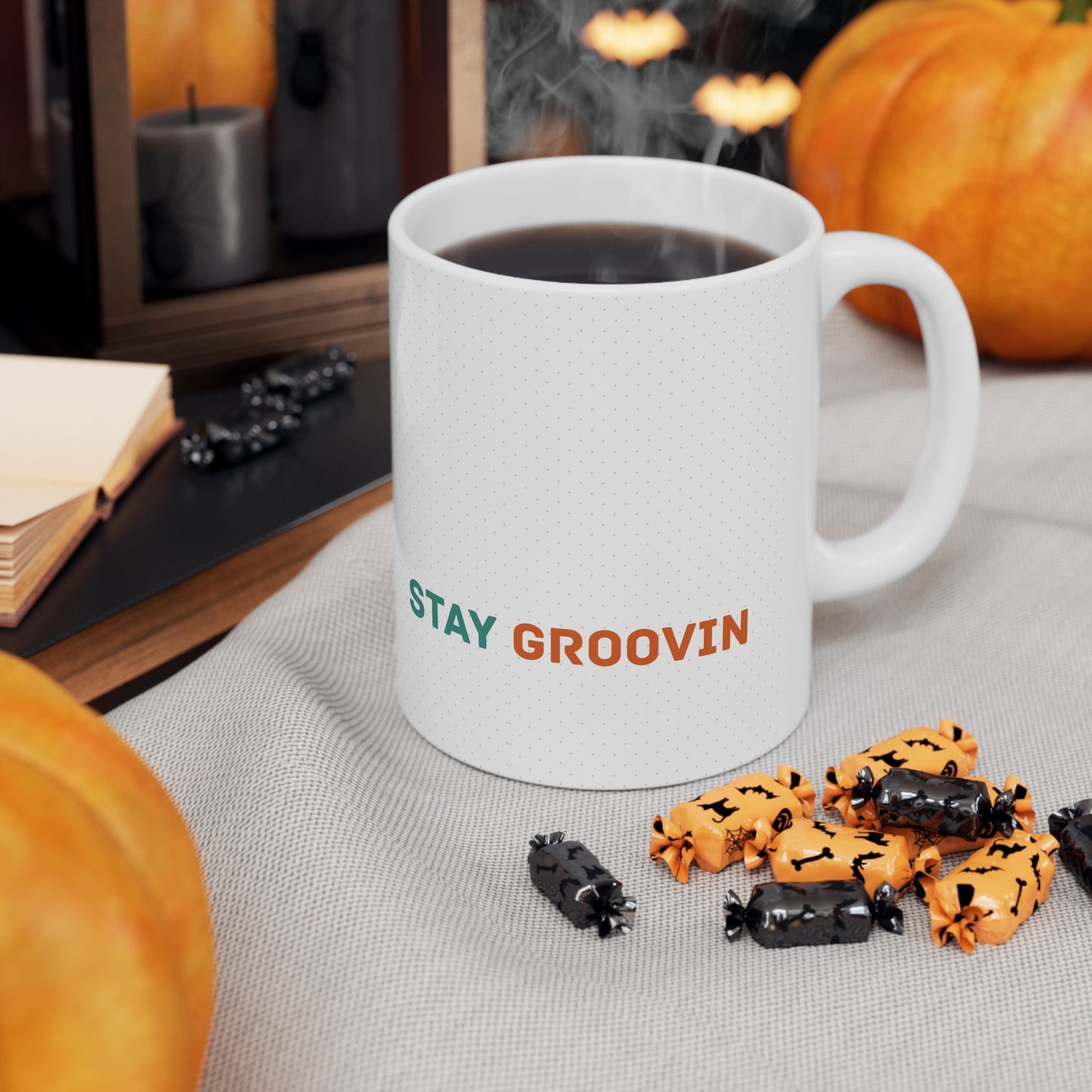 Motivational Coffee Mug Fun Ceramic Cup, Inspirational Gift for Coffee Lovers