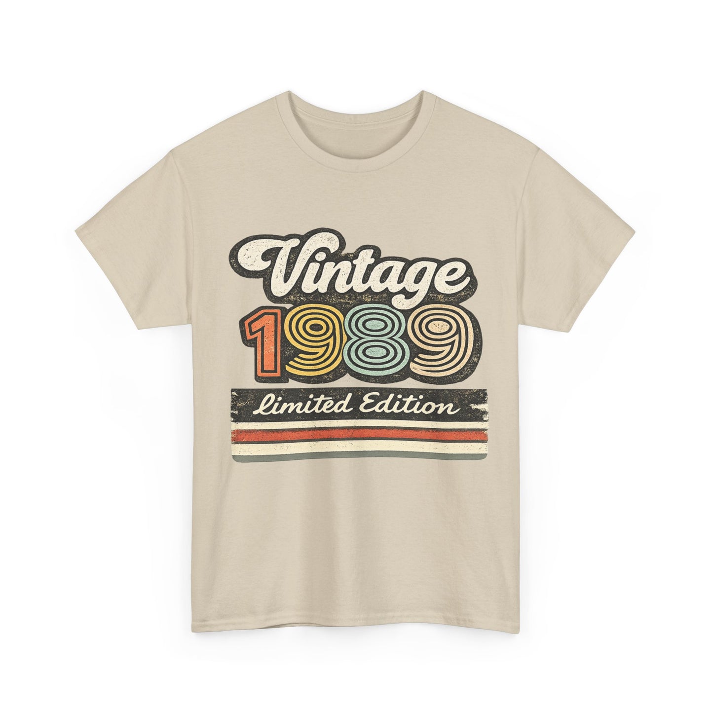 Vintage 1989 Retro T-Shirt | 1989 Birth Year Shirt | Retro 70s Graphic Tee