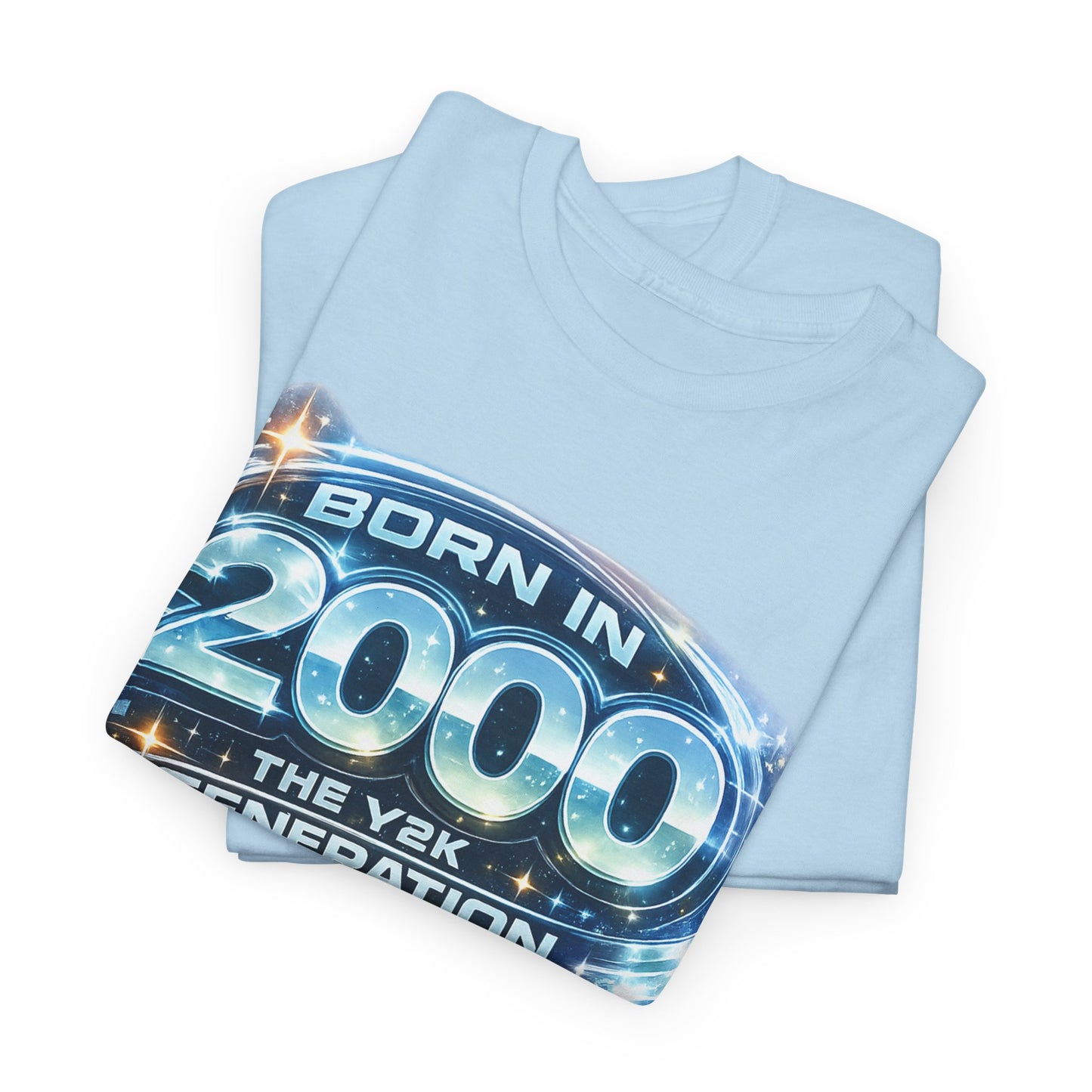 Born in 2000 Y2K T-Shirt, Retro Millennium Birthday Shirt, Vintage 2000 Graphic Tee, Unisex Nostalgia Gift