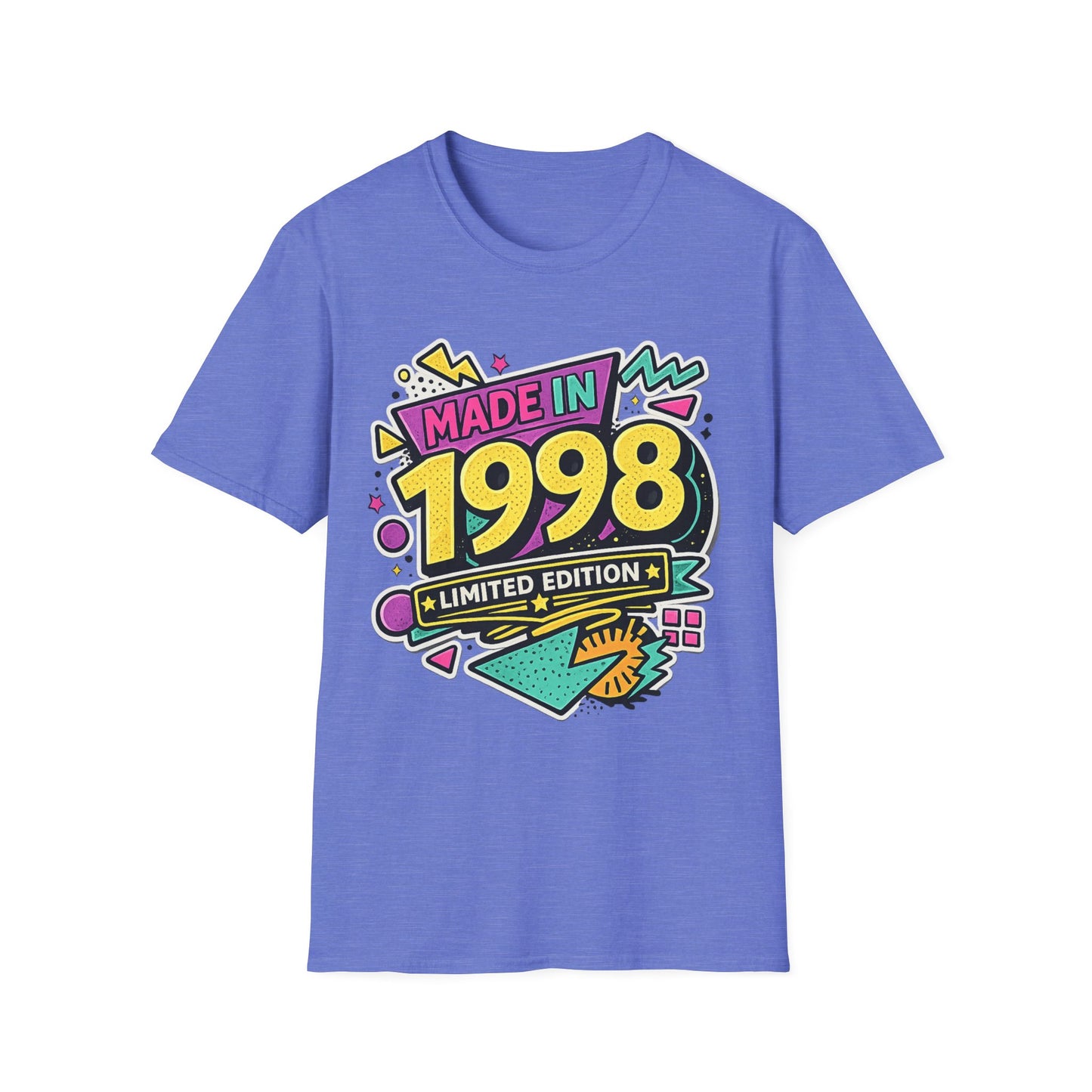 Vintage 1998 Retro T-Shirt | 1998 Birth Year Shirt | Retro 90s Graphic Tee