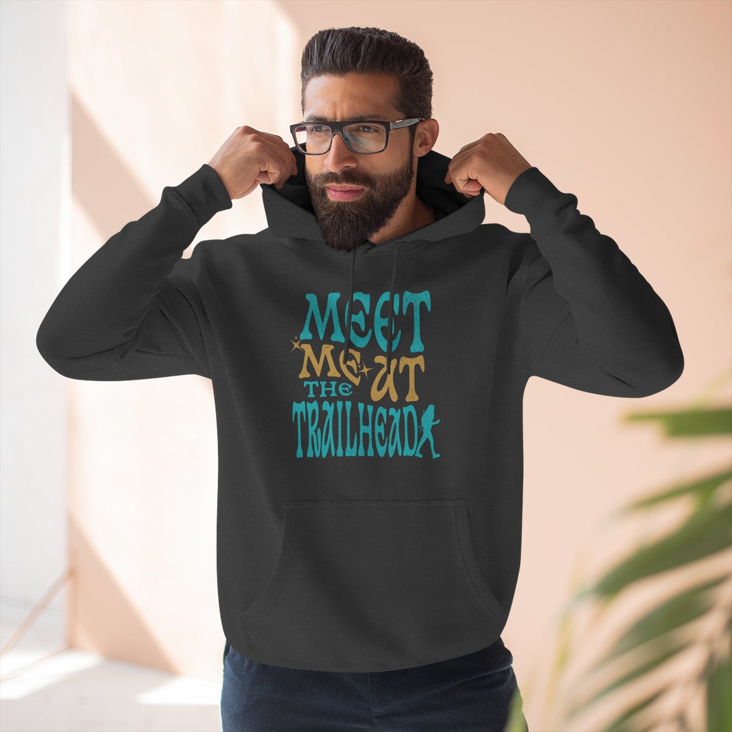 Hiking Hoodie, Trailhead Hoodie, Camping Hoodie, Outdoor Adventure Sweatshirt, Nature Lover Gift, Unisex Pullover