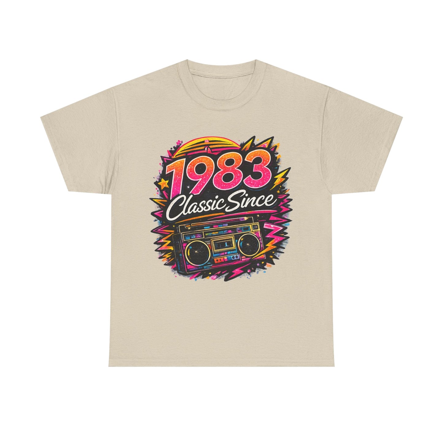Vintage 1983 Retro T-Shirt | 1983 Birth Year Shirt | Retro 80s Graphic Tee