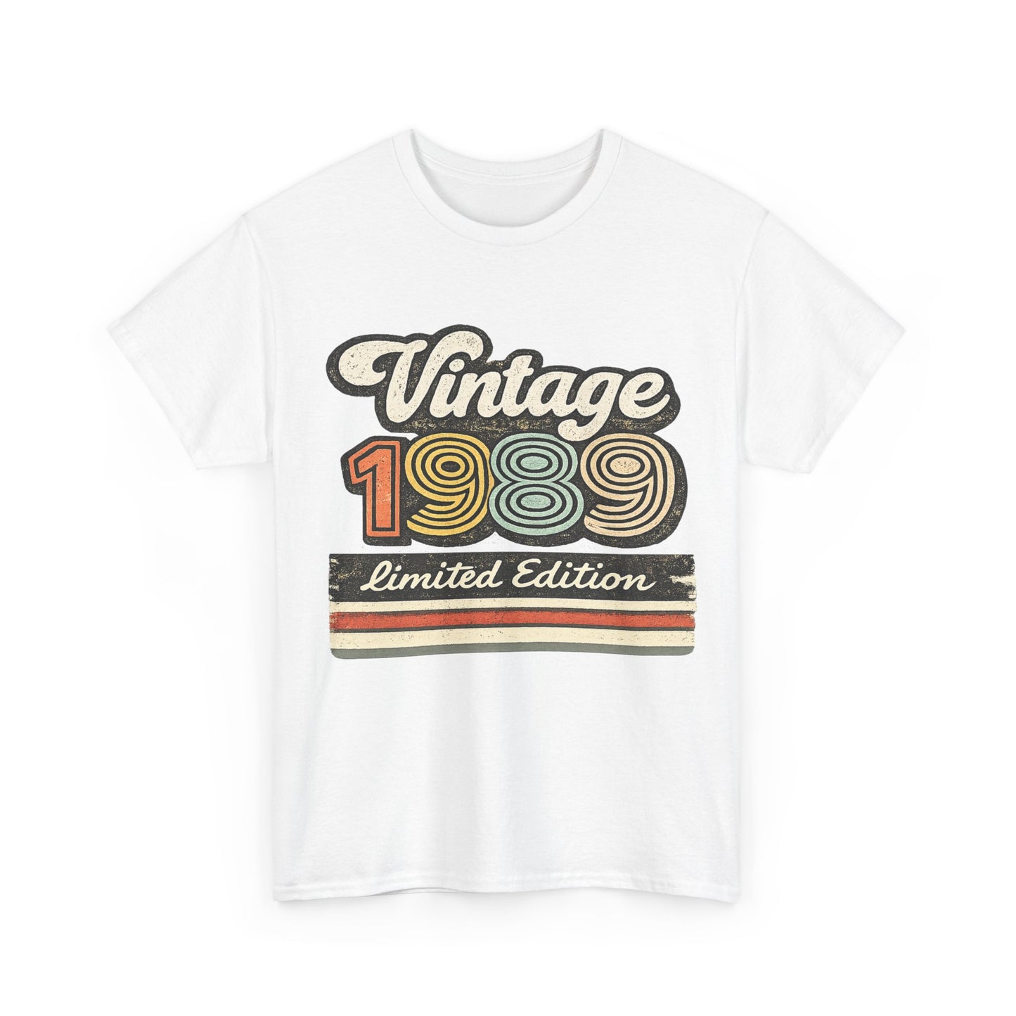 Vintage 1989 Retro T-Shirt | 1989 Birth Year Shirt | Retro 70s Graphic Tee