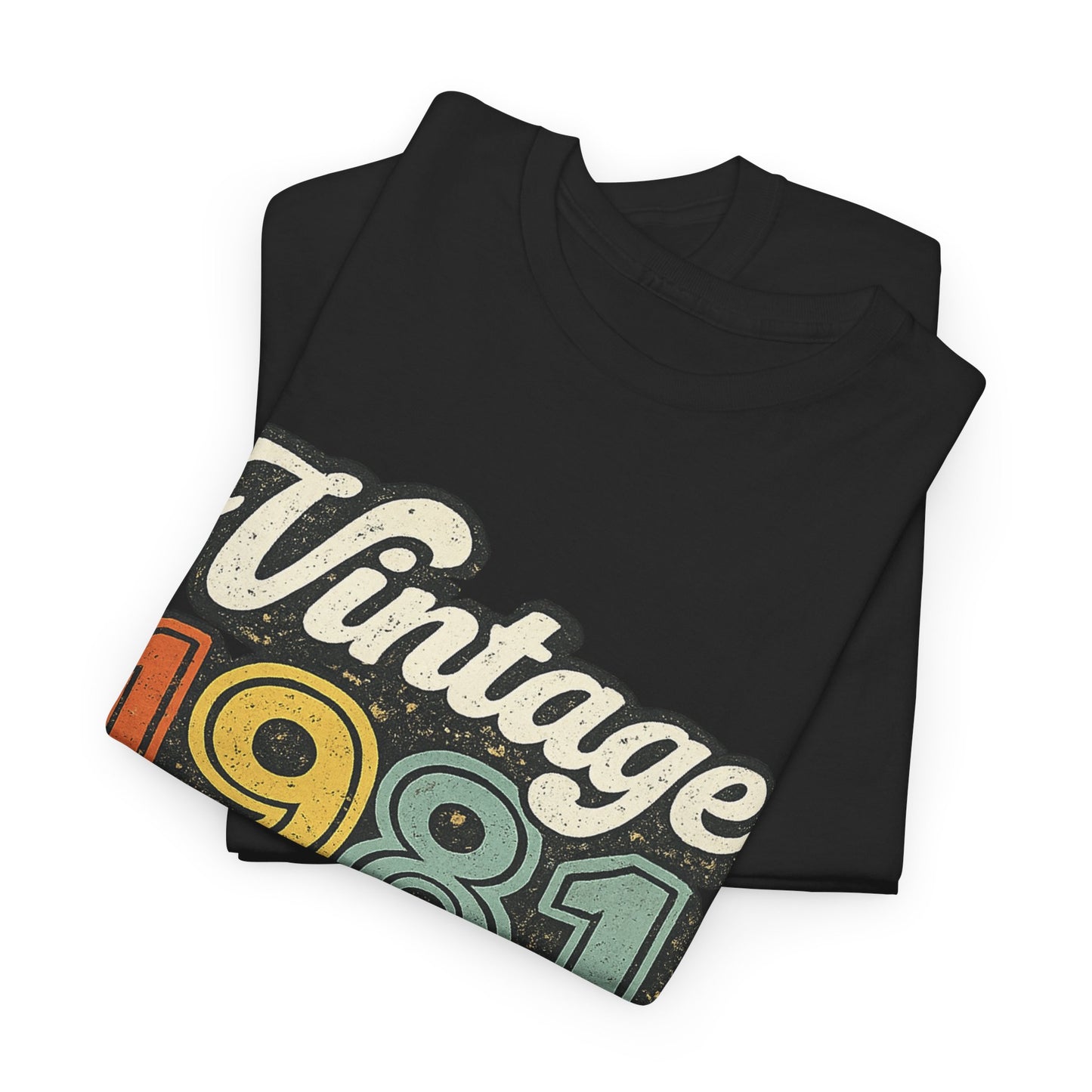 Vintage 1981 Retro T-Shirt | 1981 Birth Year Shirt | 80s Graphic Tee