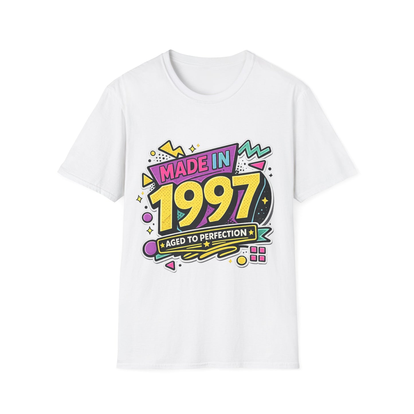 Vintage 1997 Retro T-Shirt | 1997 Birth Year Shirt | Retro 90s Graphic Tee