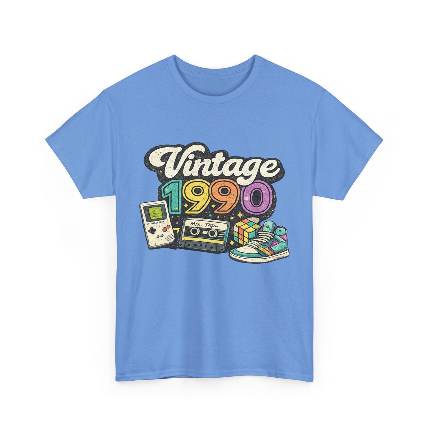Made in 1990 T-Shirt | Retro 90s Birthday Shirt | Vintage 1990 Birth Year Gift Tee