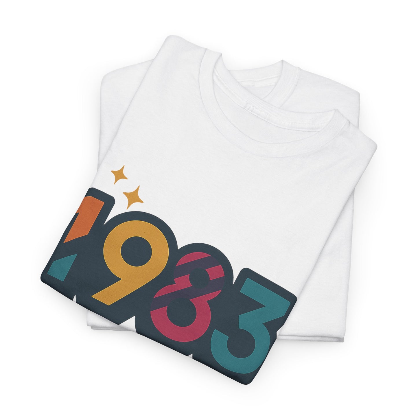 Retro Vibe 1983 T-Shirt Born to Vibe Cotton Tee, Vintage 80s Style Unisex Shirt, Birthday Gift, Casual Everyday Top