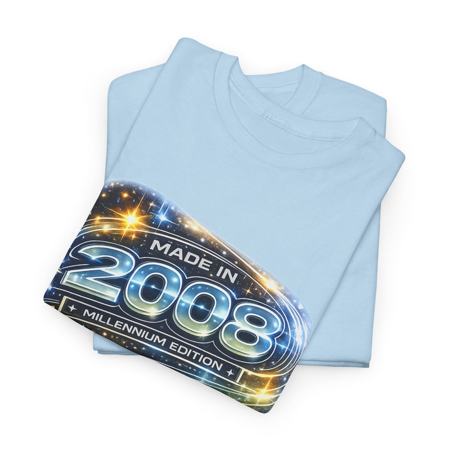 Born in 2008 Y2K T-Shirt, Retro 2000s Birthday Shirt, Vintage 2008 Graphic Tee, Unisex Nostalgia Gift